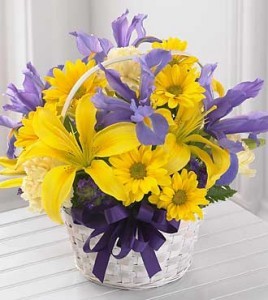The Spirit of Spring™ Basket by FTD® - BASKET INCL  in Bowerston, OH | LADY OF THE LAKE FLORAL & GIFTS