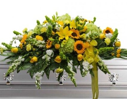 The Sunshine of My Life Casket Spray