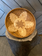 The Superstar One of a kind, Hand crafted wood bowl