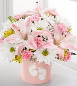 bouquet for baby girl