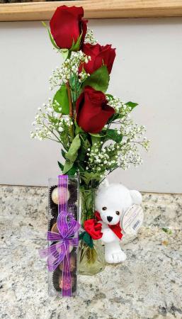 The Sweetheart Bundle Flower and Gift Bundle