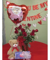 The Sweetheart Deal vase arrangement