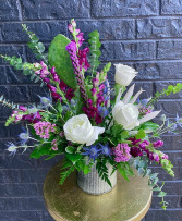The Tarleton Texan  Cactus & Fresh Floral