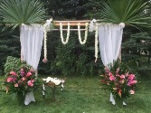 The Tropics Floral Arch