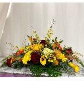 The Ultimate Table Arrangement fall centerpiece