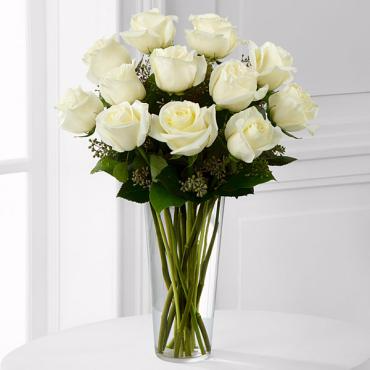 The White Rose Bouquet roses