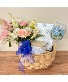Flower Wine Lover Basket 