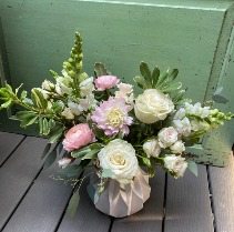 The Wishing Garden Arrangement in a keepsake vase