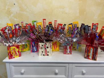 Theater Box Candy Bouquet Candy Bouquet in Cushing, OK | BUSY BEE FLORAL