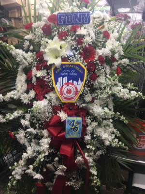 Themed spray Standing spray in Ozone Park, NY | Heavenly Florist Themed spray Standing spray in Ozone Park, NY | Heavenly Florist