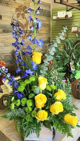 They Call it Mellow Yellow Arrangement in a Box