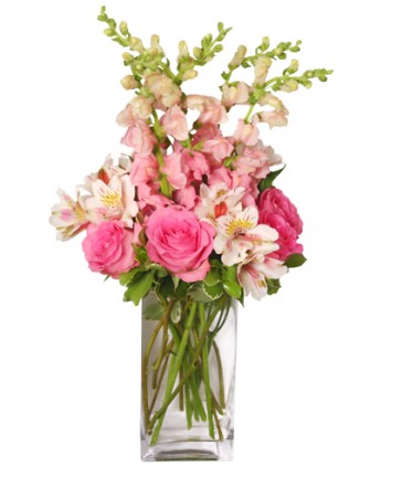 THINK PINK Bouquet in Albany, NY | Ambiance Florals & Events