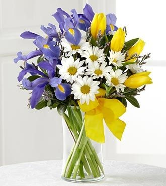 Think Spring Vase Arrangement
