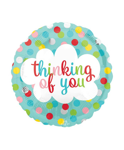 Thinking of You Air-fill Balloon Add-on
