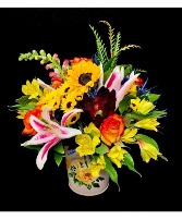 Thinking of You Fall Color Design in Plainview, Texas | Kan Del's Floral, Candles & Gifts
