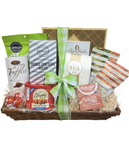 Thinking of You Teas, cookies and Chocolate Basket