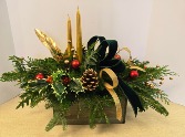 Velvet Noel   NFS-C4 Wooden Box Keepsake (Centerpiece)