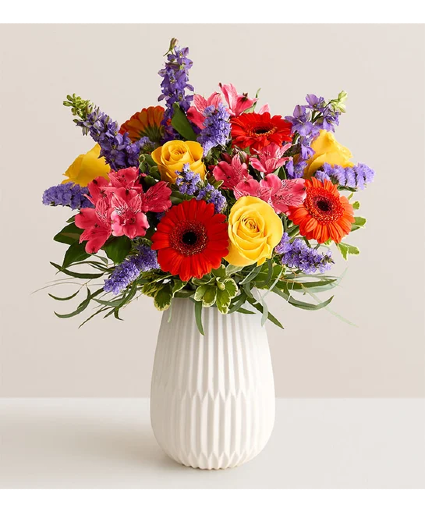 This One Is A Stunner Fresh arrangement in keepsake container