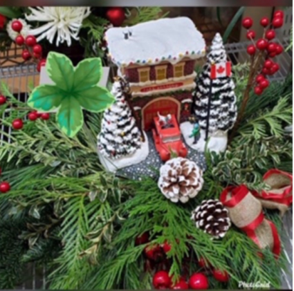 Thomas Kincaid Keepsake “Firehouse” Christmas