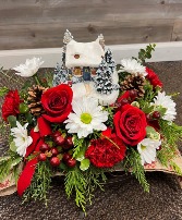 Thomas Kinkade 2002 Snowy Cottage 