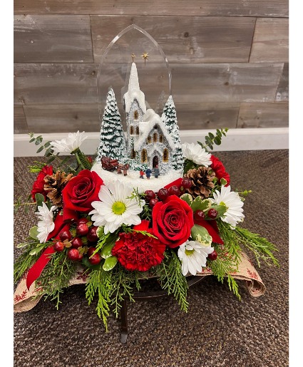 Thomas Kinkade 2013 Starry Night Church 