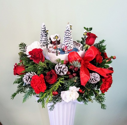 Thomas Kinkade Centerpiece