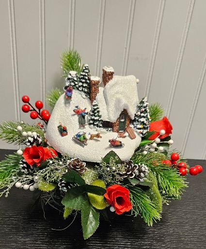 Thomas Kinkade Centerpiece Christmas