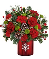 Stunning Snowflake Bouquet (Container Sold Out)