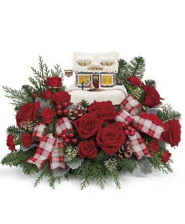 Thomas Kinkade Sweet Shoppe Christmas in Ballston Spa, NY | Briarwood Flower & Gift Shoppe