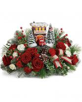 Thomas Kinkade's Family Tree Bouquet holiday