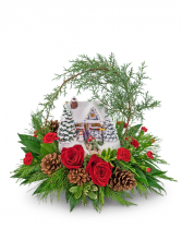 Thomas Kinkade's Hero's Welcome Flower Arrangement