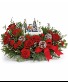 Thomas Kinkade's Oh What Fun Bouquet(limited edit) Christmas Arrangement
