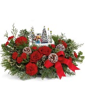 Thomas Kinkade's Oh What Fun Bouquet Flower Arrangement