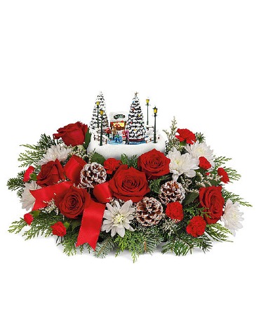 Thomas Kinkade's Skate into the Holidays  in Winnipeg, MB | Ann's Flowers & Gifts