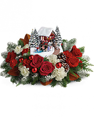 Thomas Kinkade's Snowball Dreams Bouquet