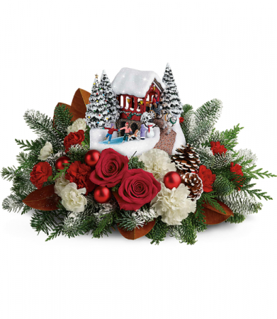 Thomas Kinkade's Snowfall Dreams Keepsake