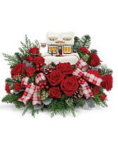 Thomas Kinkade's Sweet Shoppe Bouquet Christmas