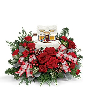 Thomas Kinkade's Sweet Shoppe Bouquet Christmas