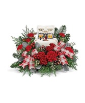 Thomas Kinkade's Sweet Shoppe Bouquet Christmas Arrangement