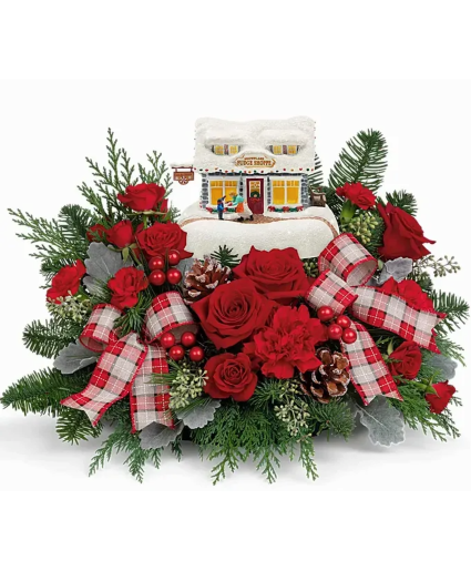 Thomas Kinkades Sweet Shoppe Bouquet Thomas Kinkade Keepsake Christmas Bouquet