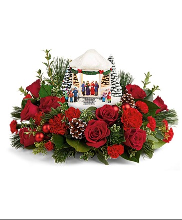 Thomas Kinkade's Sweet Sounds Of Christmas  in Wake Forest, NC | Garden of Eden Florist