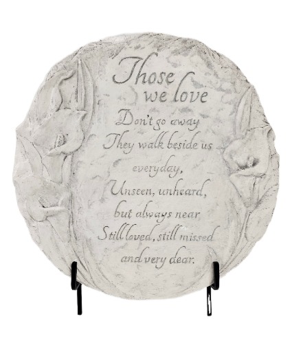 Those We Love Stone With Easel