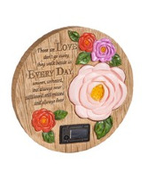 Those We Love SOLAR Garden Stone Plaque
