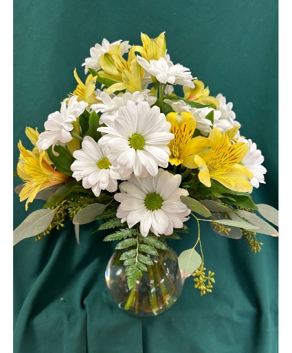 Thoughts of You Bouquet Vase Arrangement