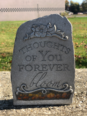 Thouths Of You Forever  Sympathy Keepsake