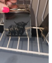 Threaded Laser Etched Cowbell gift