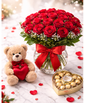 Three dozen of Red Roses Valentine's special 