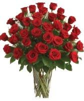 Three Dozen Red Roses Arrangement