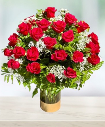36 Radiant Roses 3 dozens Same day delivery Long stem roses delivery in Fairfield, CA | J Francis Floral Design