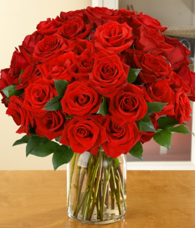 Three Dozen Roses Rose Arrangement